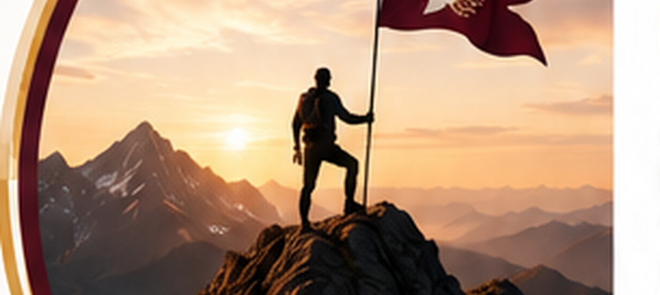 SpartanIQ sunrise mountain banner
